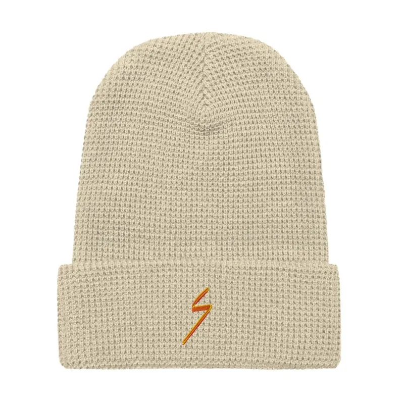 Waffle knit hat S IN FIRE