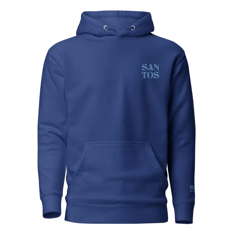 Santos New Era hoodie - Blue Island