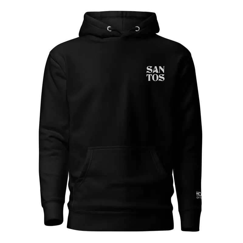 Santos New Era hoodie - Carbon