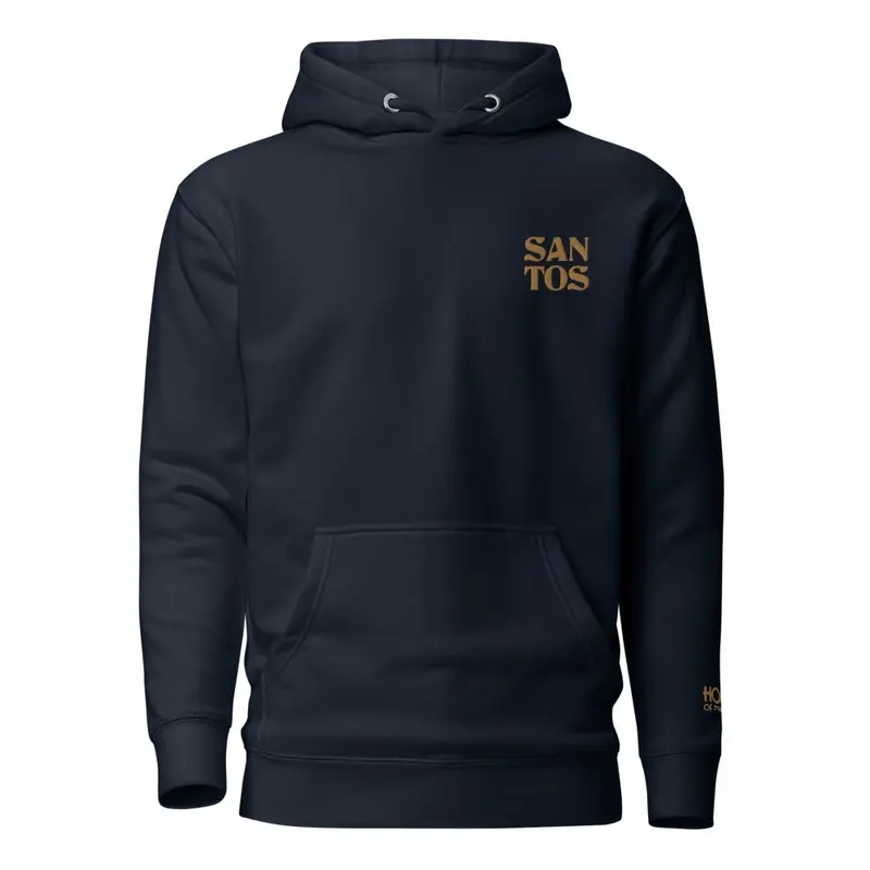 Santos New Era hoodie - Gold Submarine